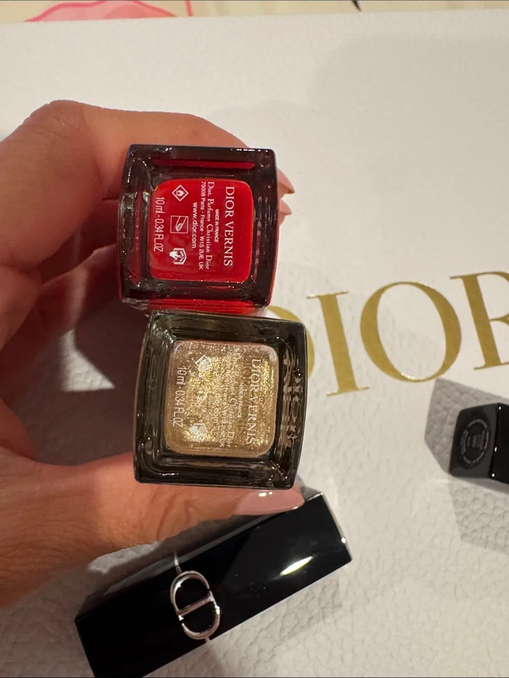 Dior Lipstick and Nail Polish Bundle